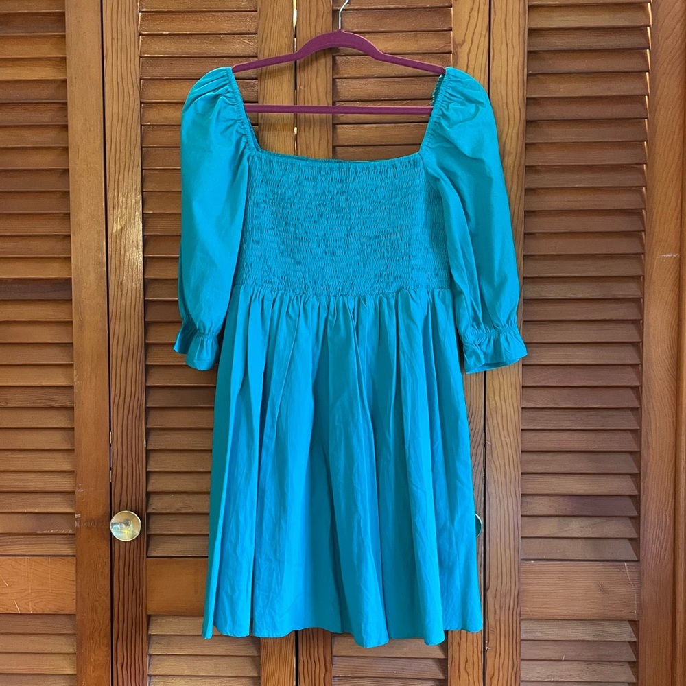 Smocked Mini Dress